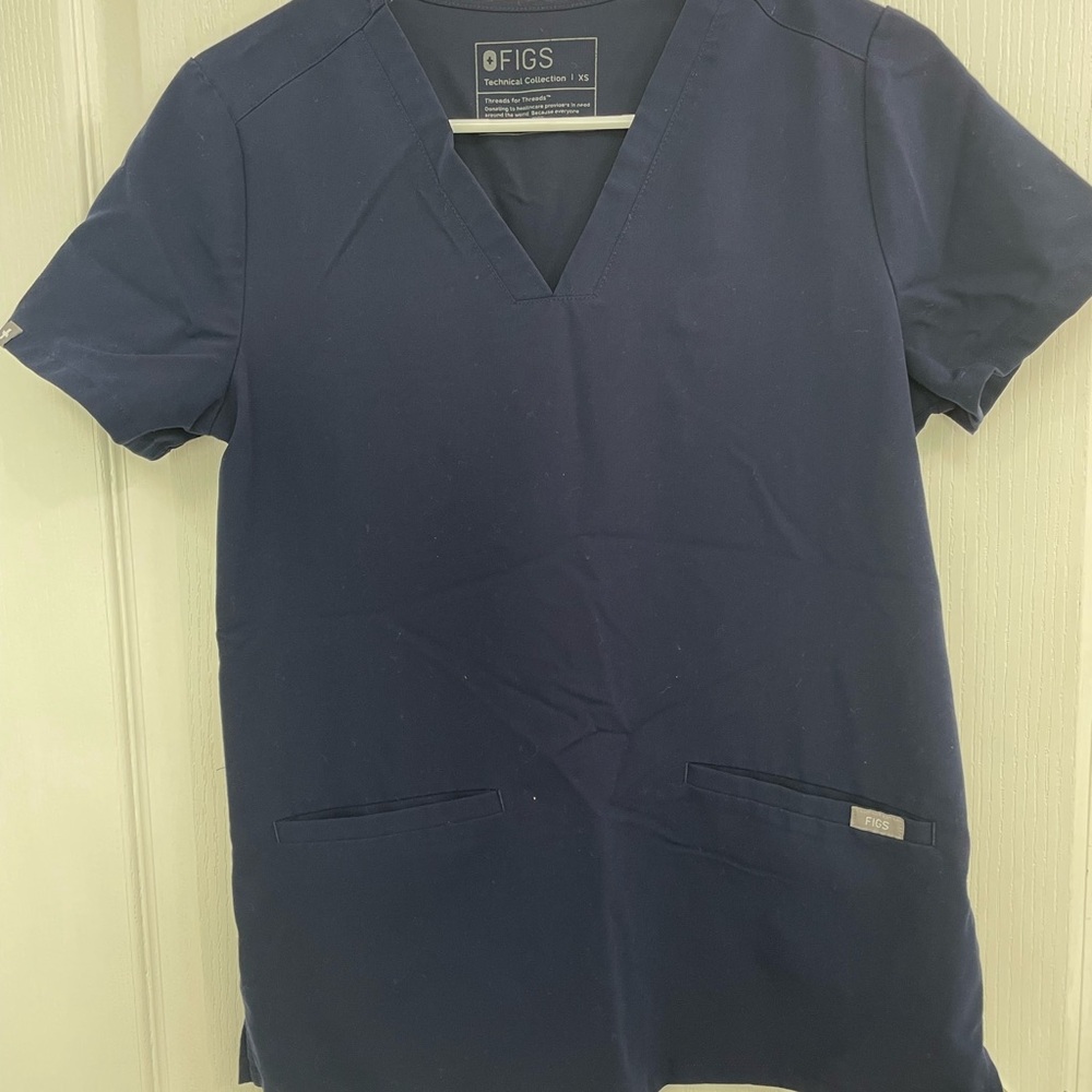 Figs Navy Blue scrubs set